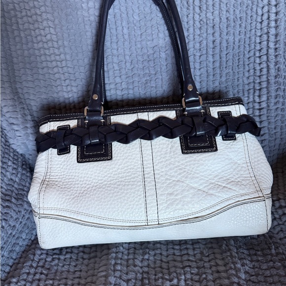 🎁COACH Hampton Leather Carryall Satchel🎁 - Picture 2 of 11